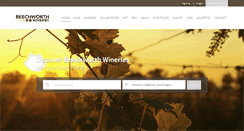 Desktop Screenshot of beechworthwineries.com.au